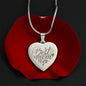 Best Mom Ever - Engraved Heart Necklace - Gift for Mom