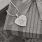 Follow Your Dreams - Engraved Heart Necklace - Gift for Her