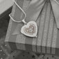 The Best Kind Of Mom Raises a Firefighter - Engraved Heart Necklace - Gift for Mom