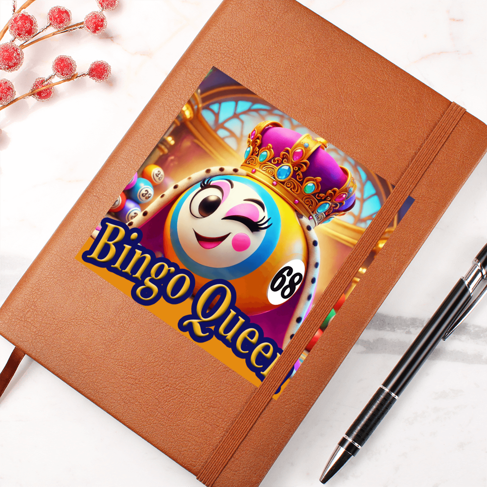 Bingo Queen - Graphic Journal - Gift for Her