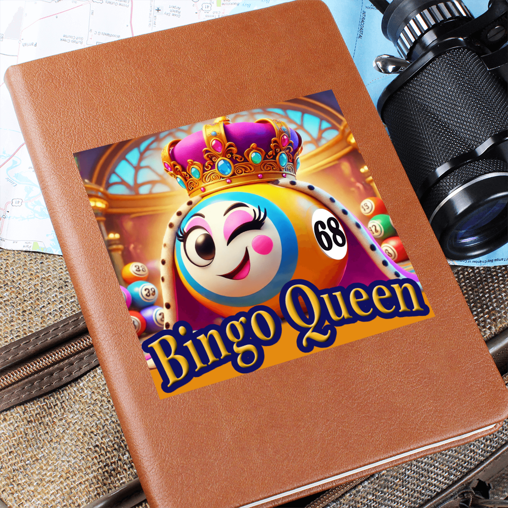 Bingo Queen - Graphic Journal - Gift for Her