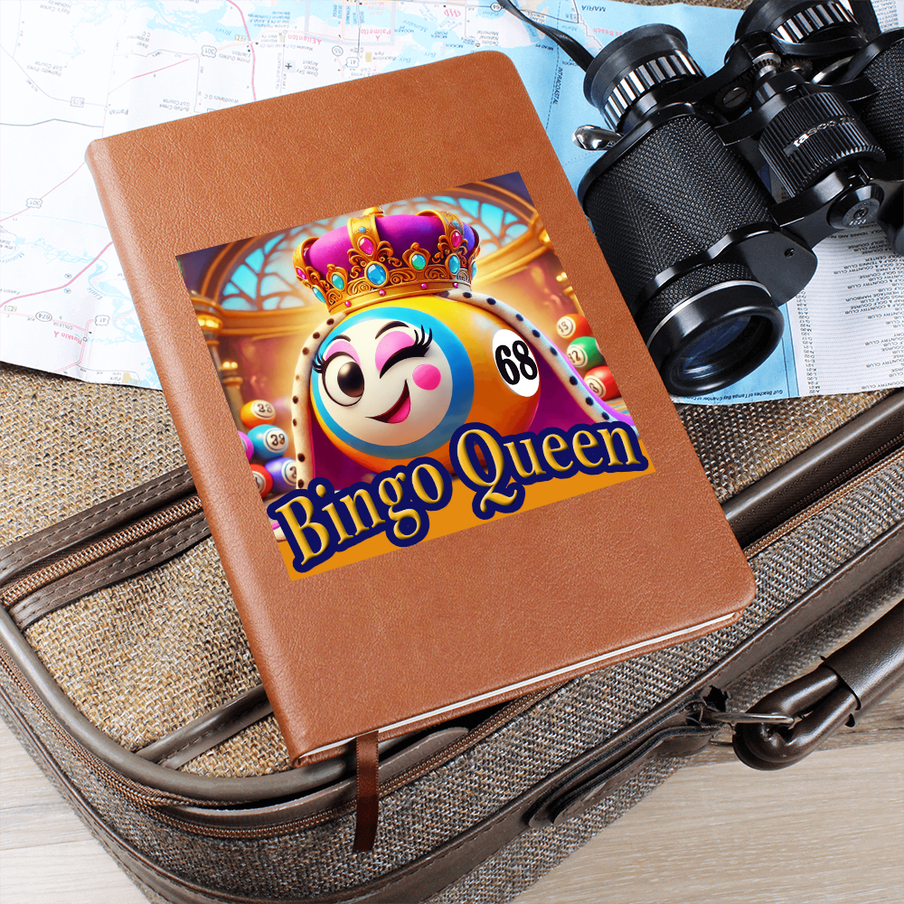 Bingo Queen - Graphic Journal - Gift for Her