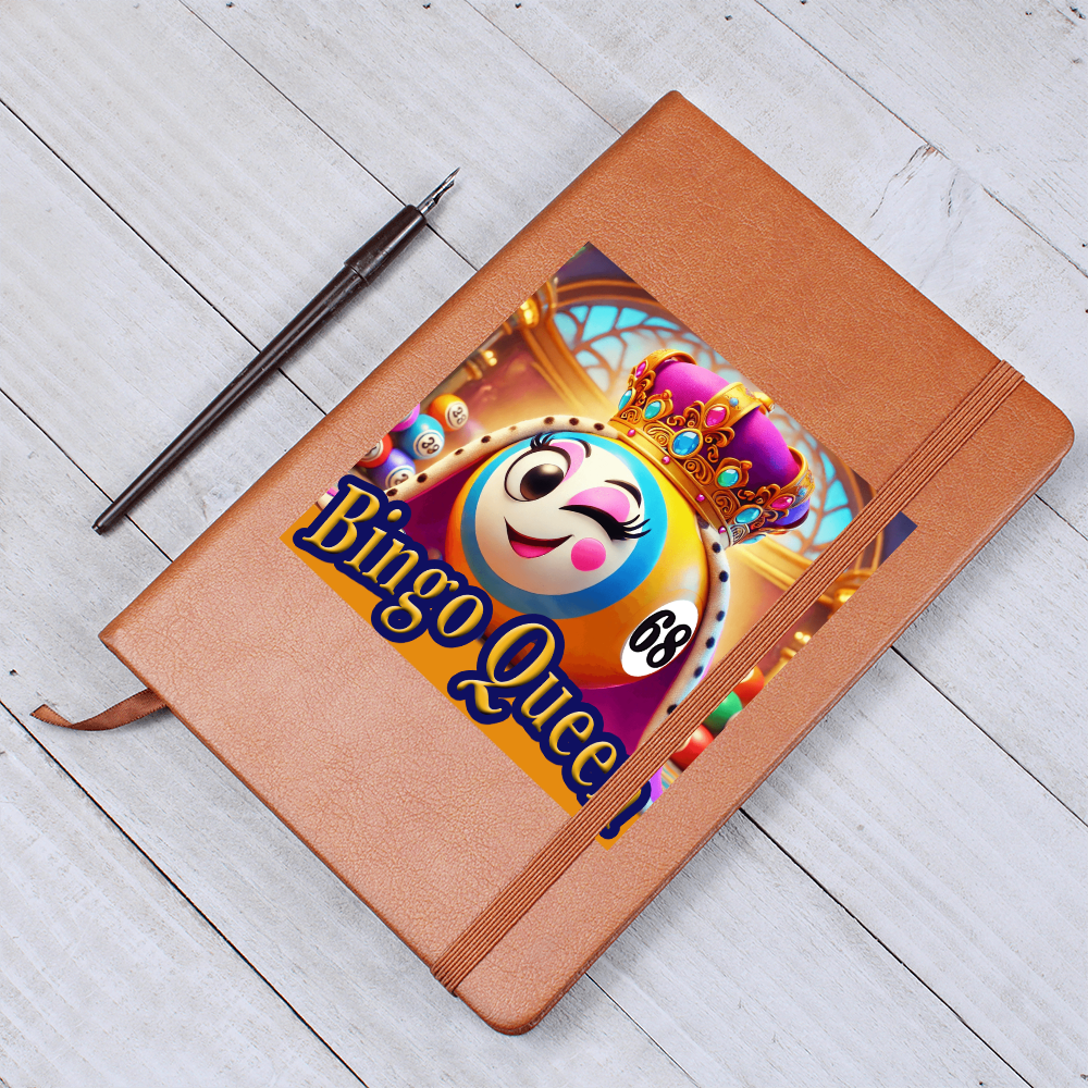 Bingo Queen - Graphic Journal - Gift for Her
