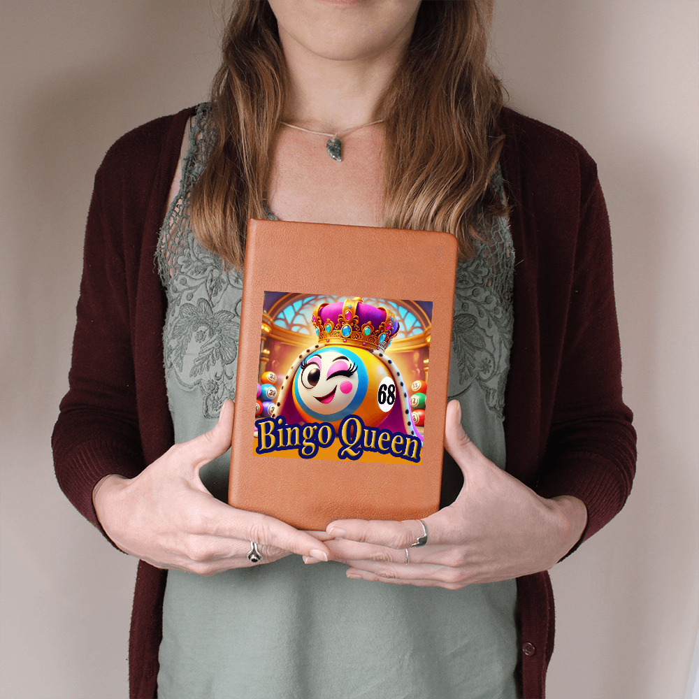Bingo Queen - Graphic Journal - Gift for Her