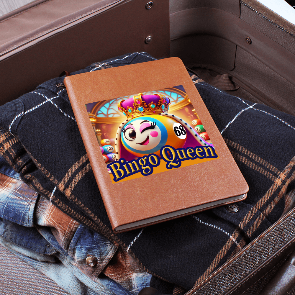 Bingo Queen - Graphic Journal - Gift for Her