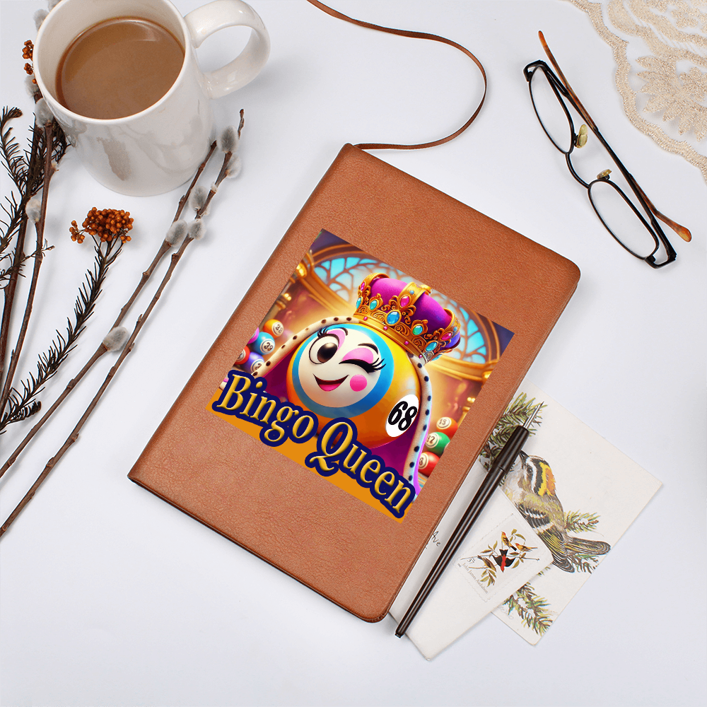 Bingo Queen - Graphic Journal - Gift for Her