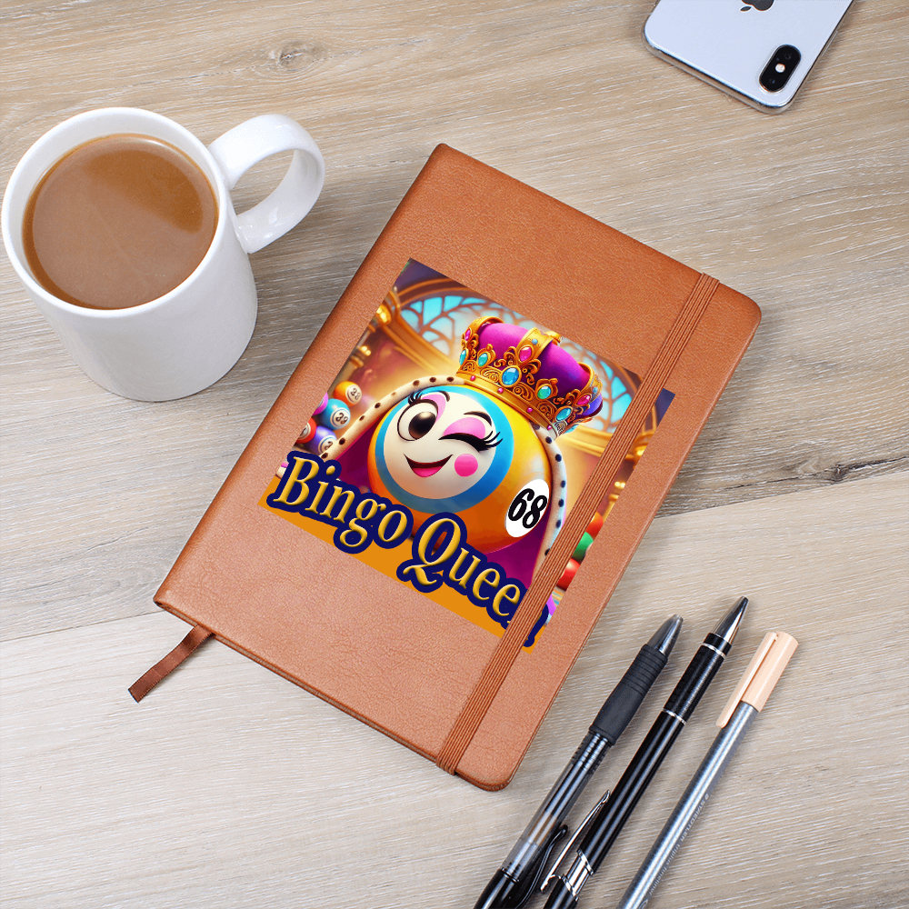 Bingo Queen - Graphic Journal - Gift for Her