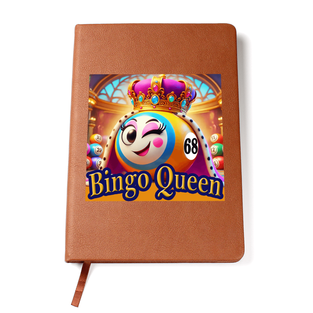 Bingo Queen - Graphic Journal - Gift for Her