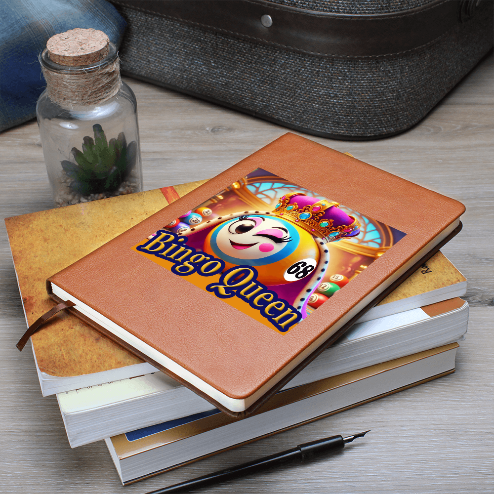 Bingo Queen - Graphic Journal - Gift for Her