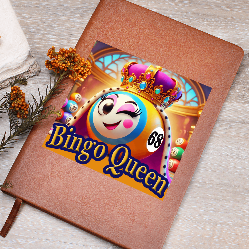 Bingo Queen - Graphic Journal - Gift for Her