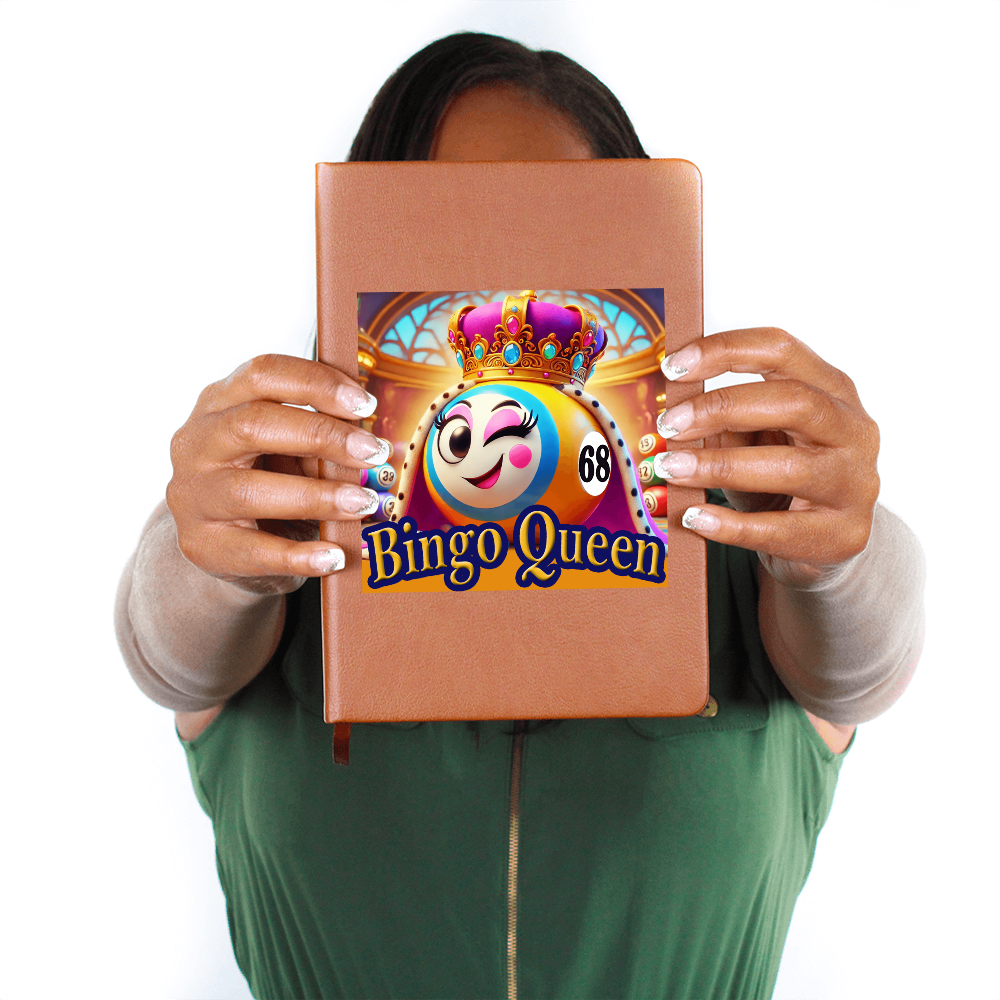 Bingo Queen - Graphic Journal - Gift for Her