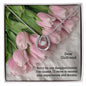 Dear Girlfriend, Sorry For Any Disappointments I've Caused - Lucky In Love Necklace - Gift for Girlfriend