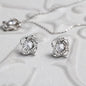 Dear Mom, Happy Mother's Day! You Have Given Me Such A Strong Foundation - Love Knot Earring & Necklace Set - Gift for Mom