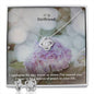 To My Girlfriend, I Apologize For Any Worry Or Stress I've Caused You - Love Knot Earring & Necklace Set - Gift for Girlfriend