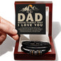 To My Dad, Never Forget That I Love You - Love You Forever Bracelet - Gift for Dad