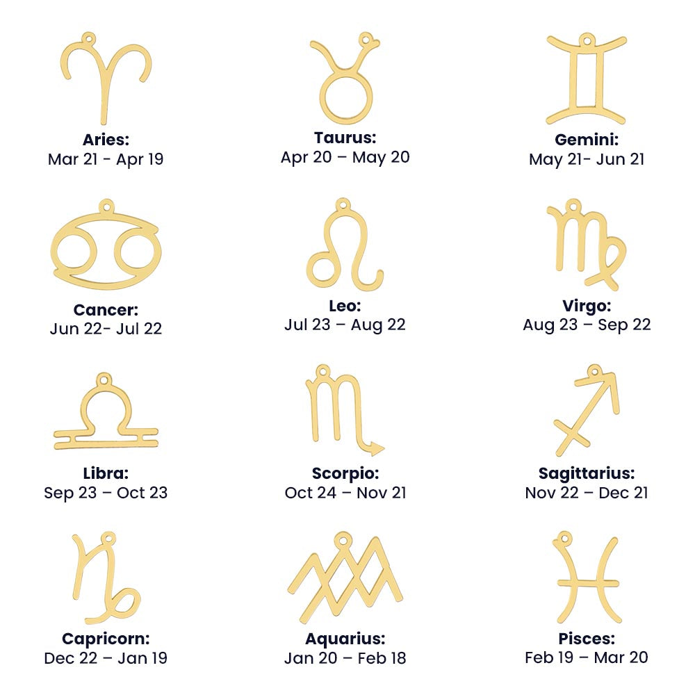 To My Beautiful Libra Daughter, Honest, Caring & Diplomatic - Zodiac Symbol Necklace - Gift for Daughter