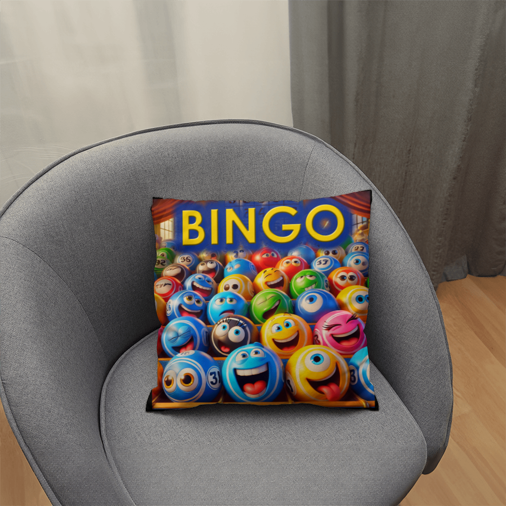 Bingo 01 - Classic Pillow - Gift for Her