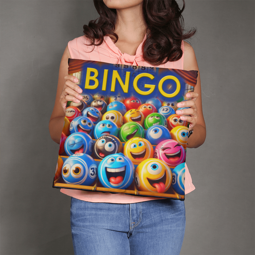 Bingo 01 - Classic Pillow - Gift for Her