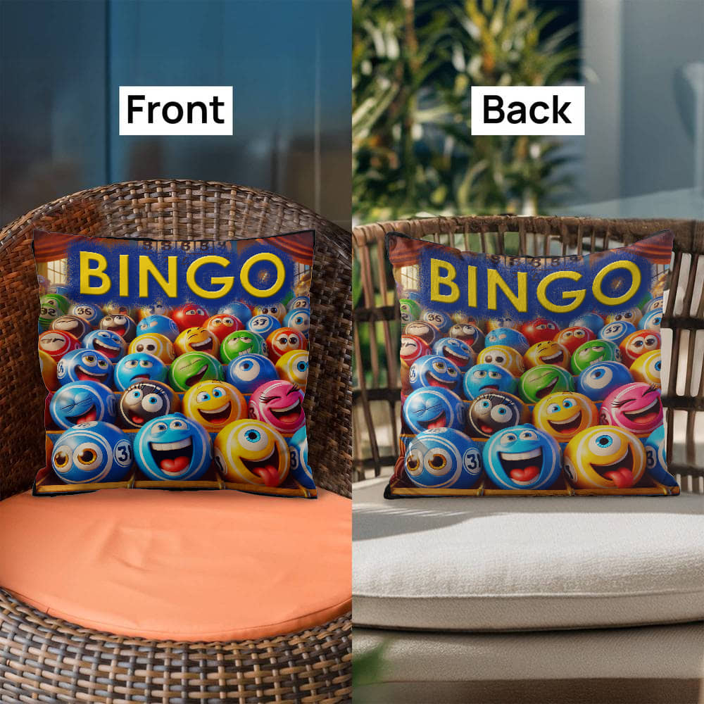Bingo 01 - Classic Pillow - Gift for Her