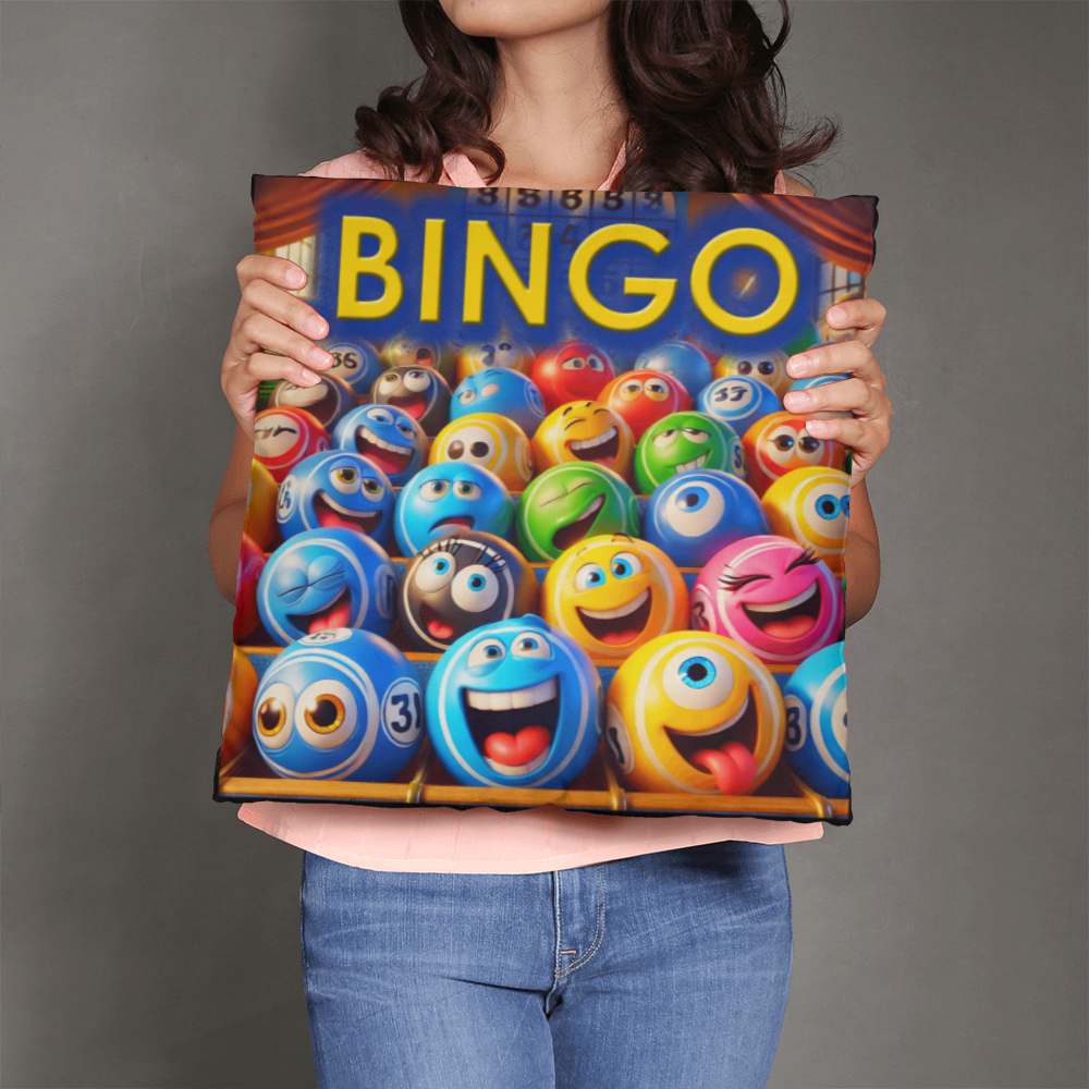Bingo 01 - Classic Pillow - Gift for Her