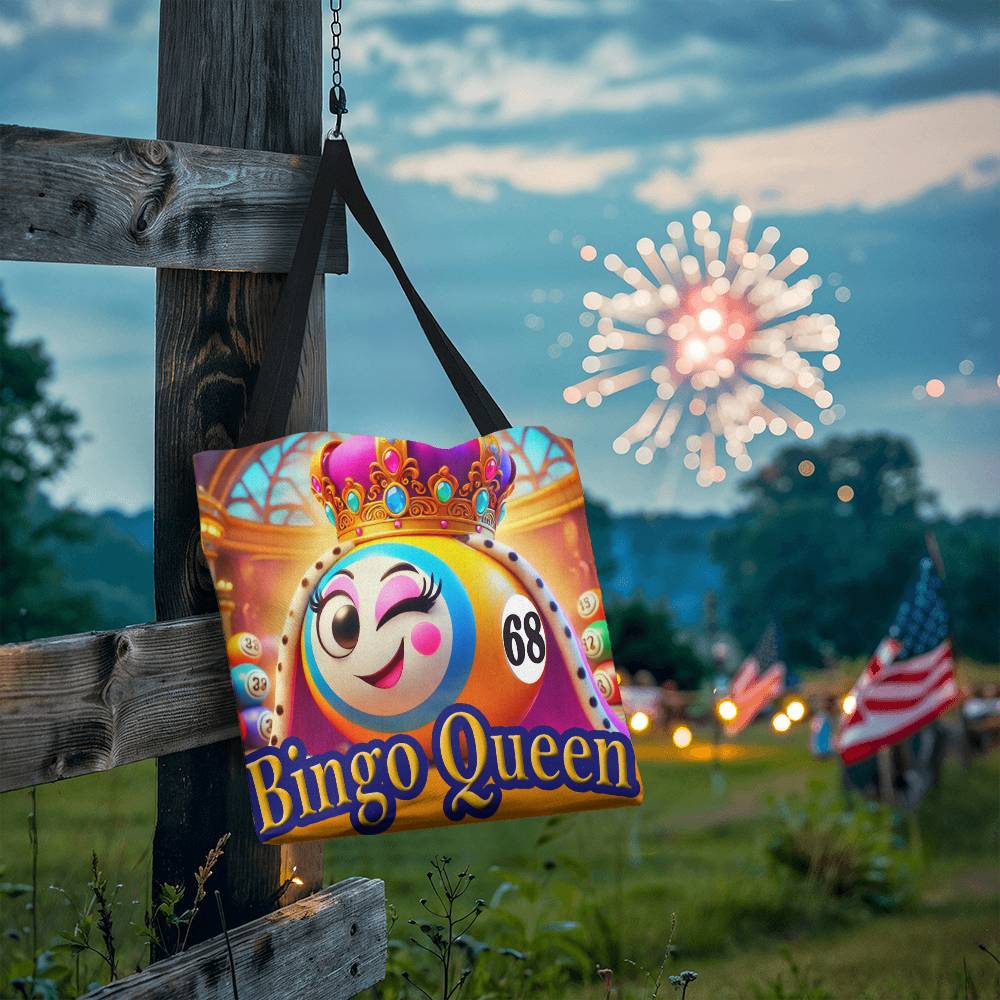 Bingo Queen - Classic Tote Bag - Gift for Her