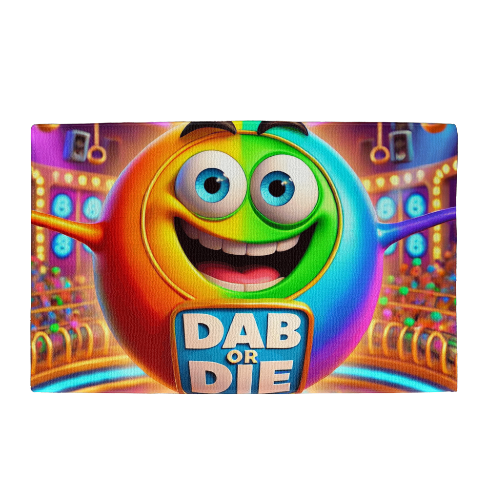 Dab Or Die 2 - Welcome Mat - Gift for Her - Gift for Him