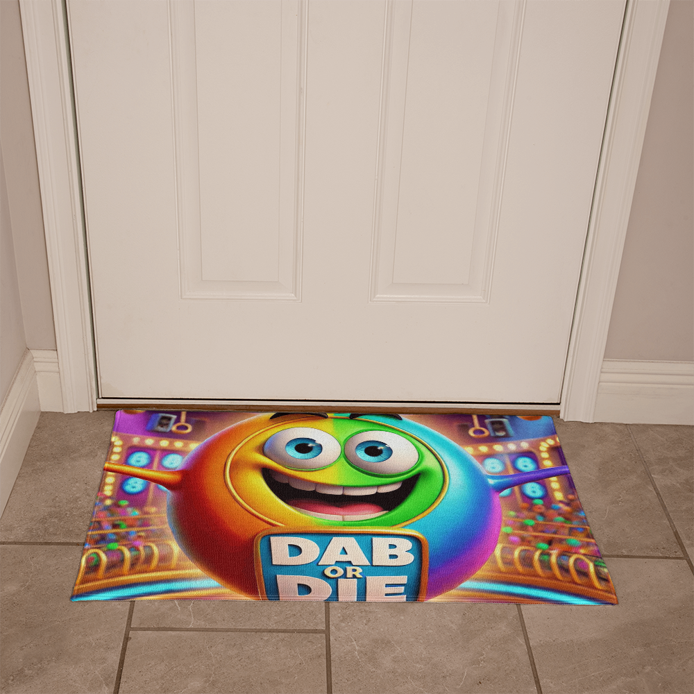 Dab Or Die 2 - Welcome Mat - Gift for Her - Gift for Him