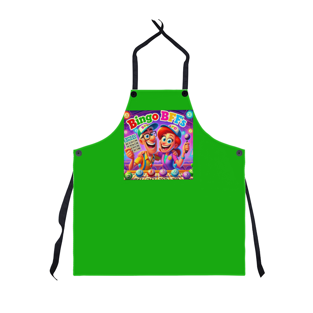 Bingo BFFS 1 - Apron - Gift for Her - Gift for Him