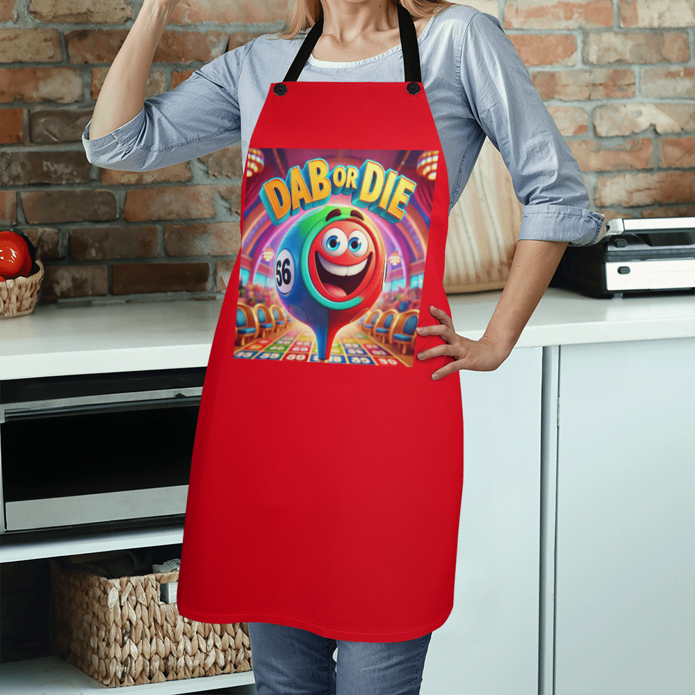 Dab Or Die 01 - Apron - Gift for Her - Gift for Him