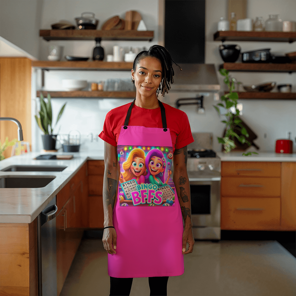 Bingo BFFS 2 - Apron - Gift for Her