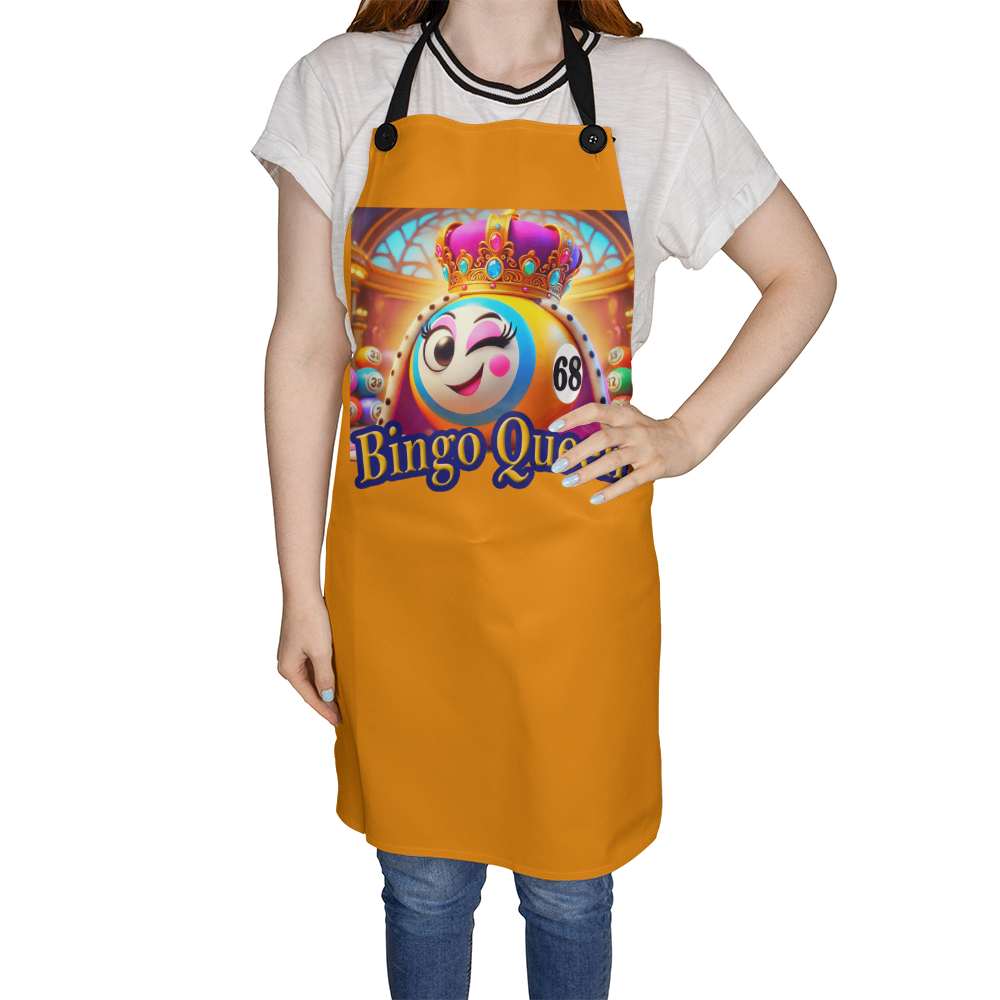 Bingo Queen - Apron - Gift for Her