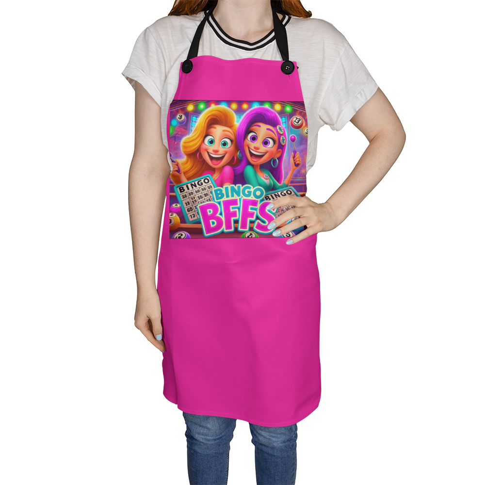 Bingo BFFS 2 - Apron - Gift for Her