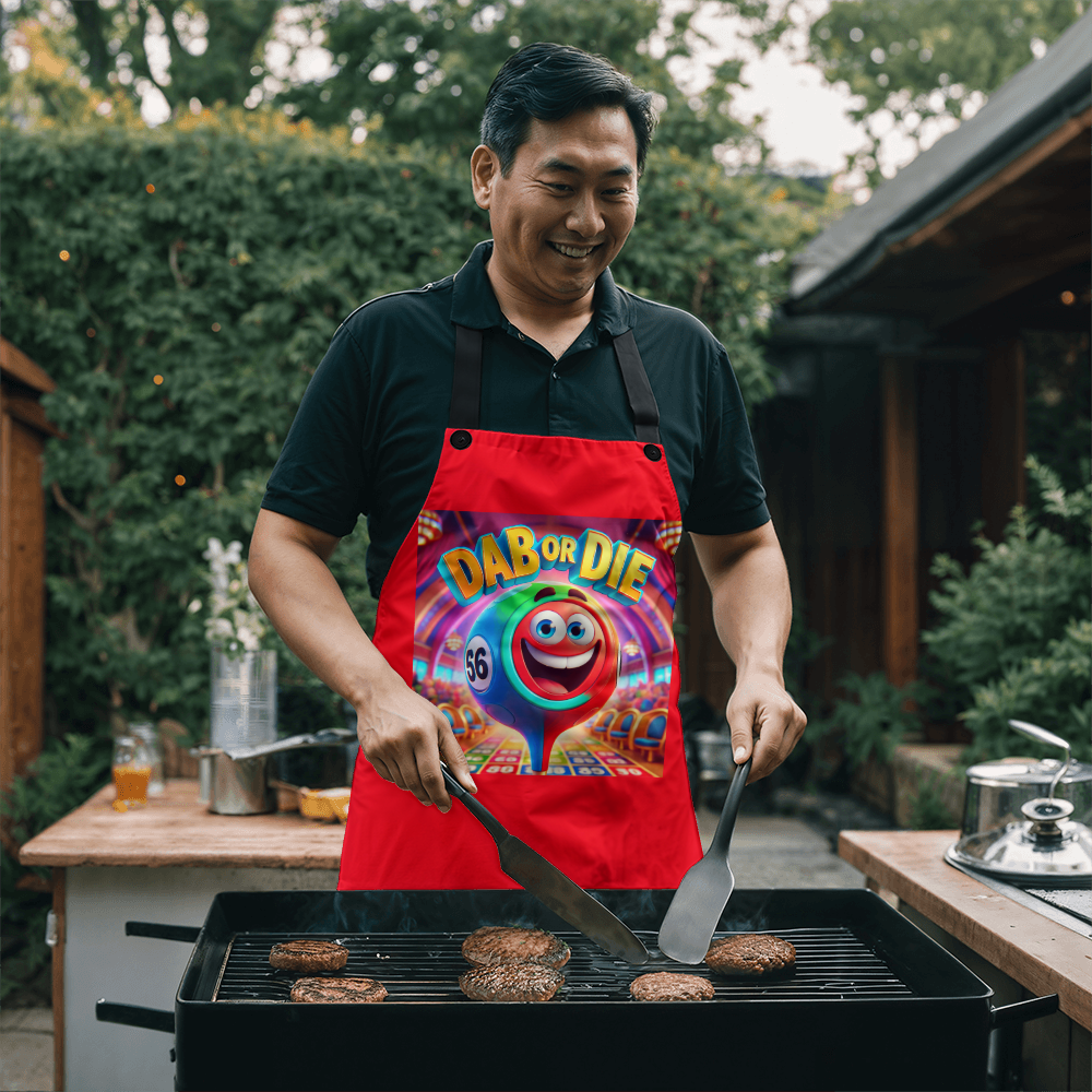Dab Or Die 01 - Apron - Gift for Her - Gift for Him