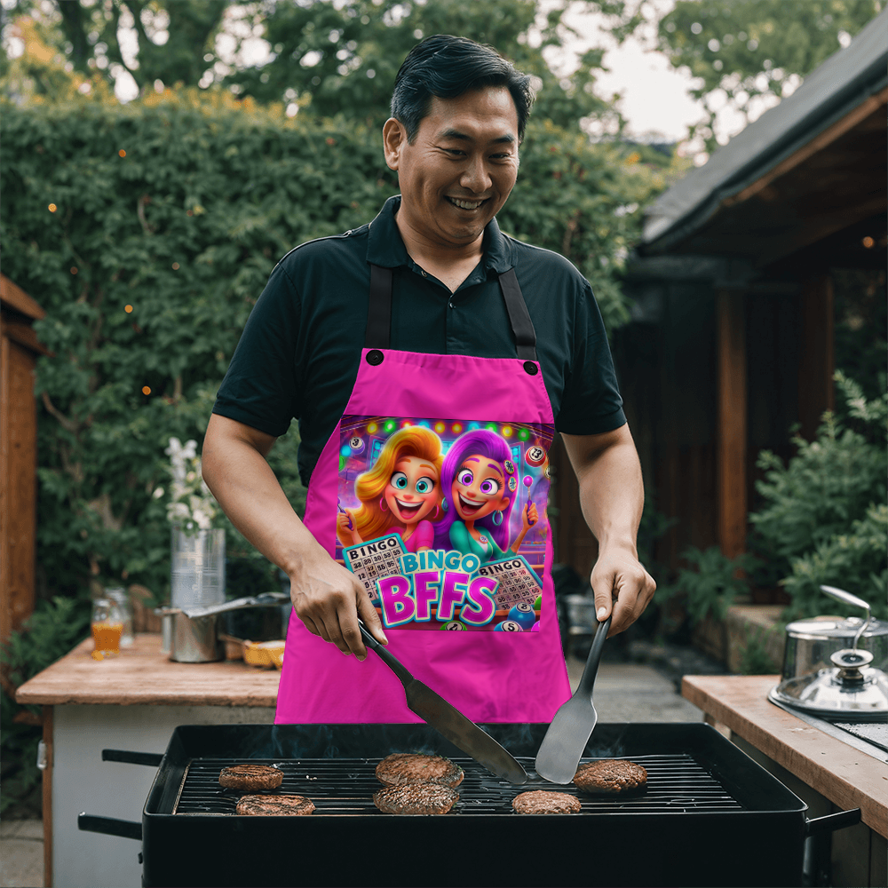 Bingo BFFS 2 - Apron - Gift for Her