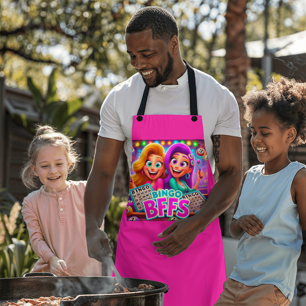 Bingo BFFS 2 - Apron - Gift for Her