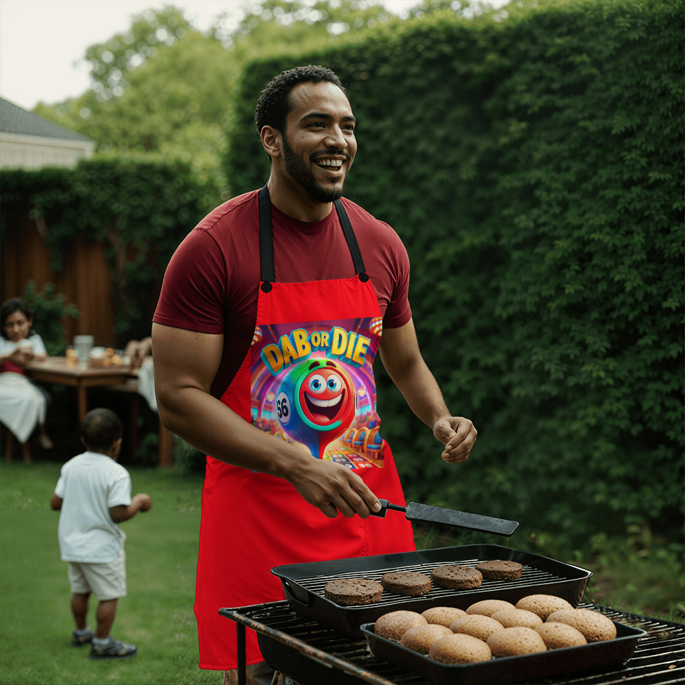 Dab Or Die 01 - Apron - Gift for Her - Gift for Him