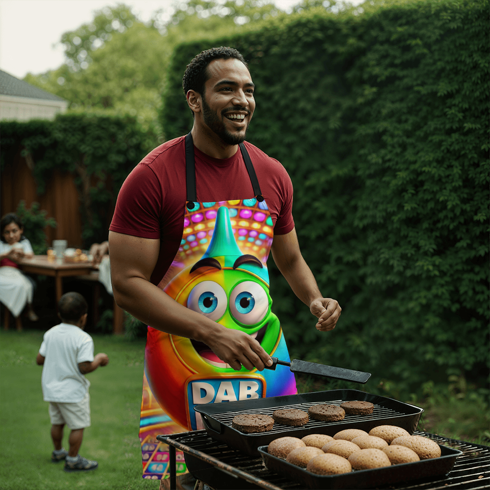 Dab Or Die 02 - Apron - Gift for Her - Gift for Him