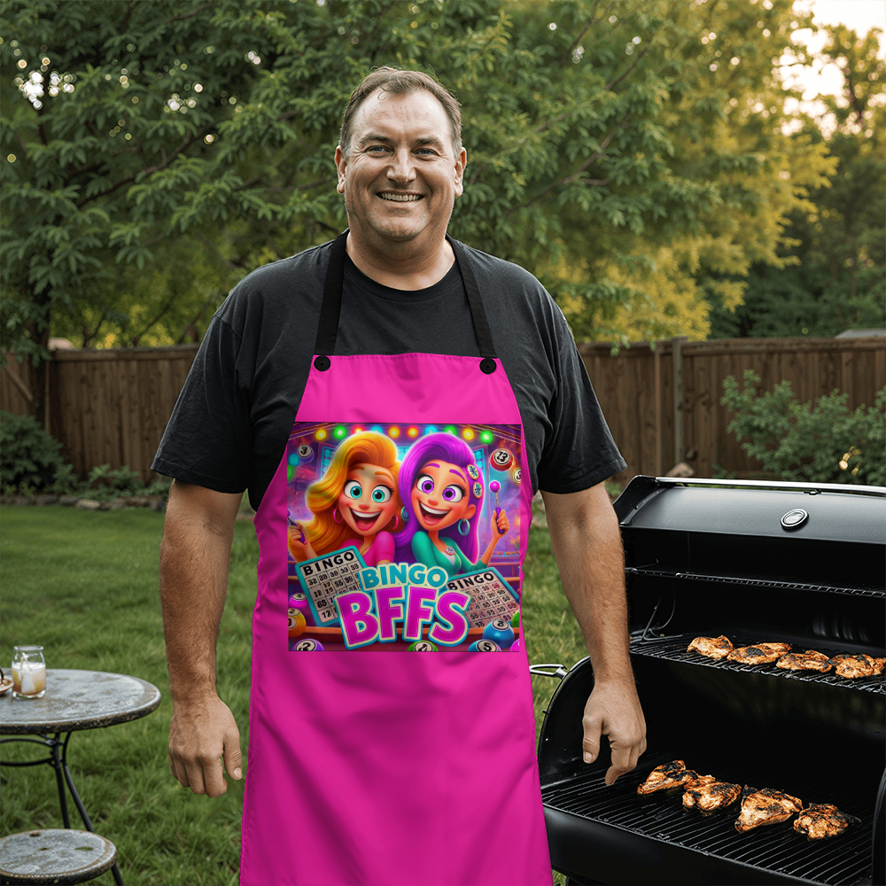 Bingo BFFS 2 - Apron - Gift for Her