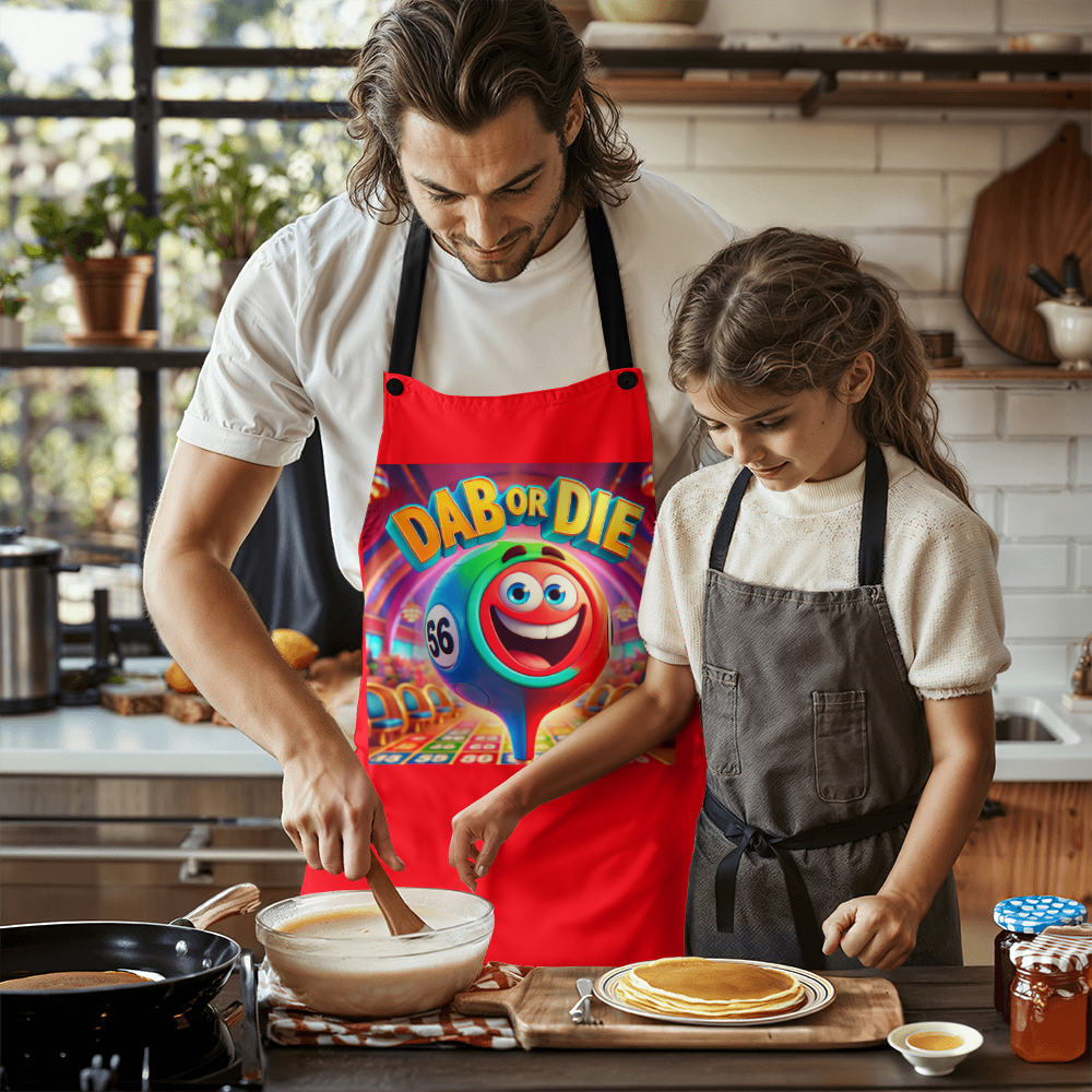 Dab Or Die 01 - Apron - Gift for Her - Gift for Him