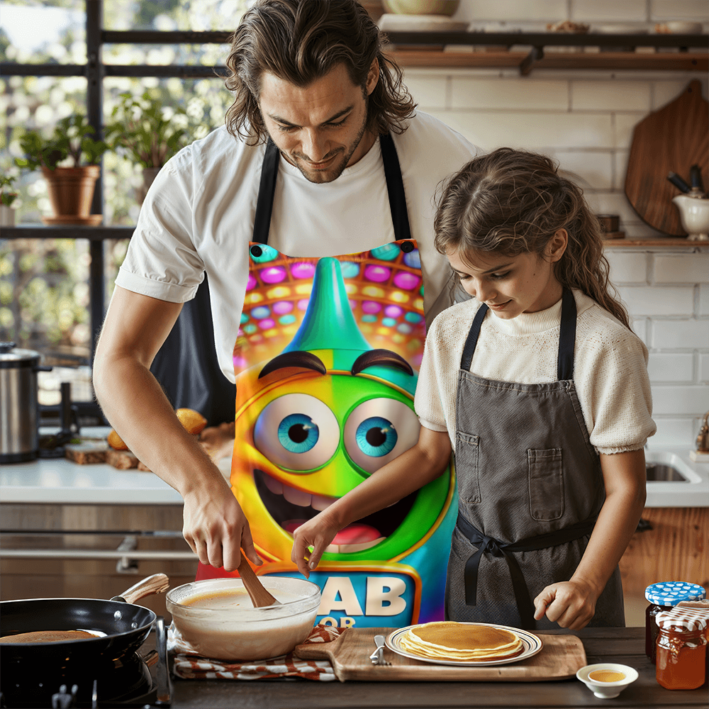 Dab Or Die 02 - Apron - Gift for Her - Gift for Him