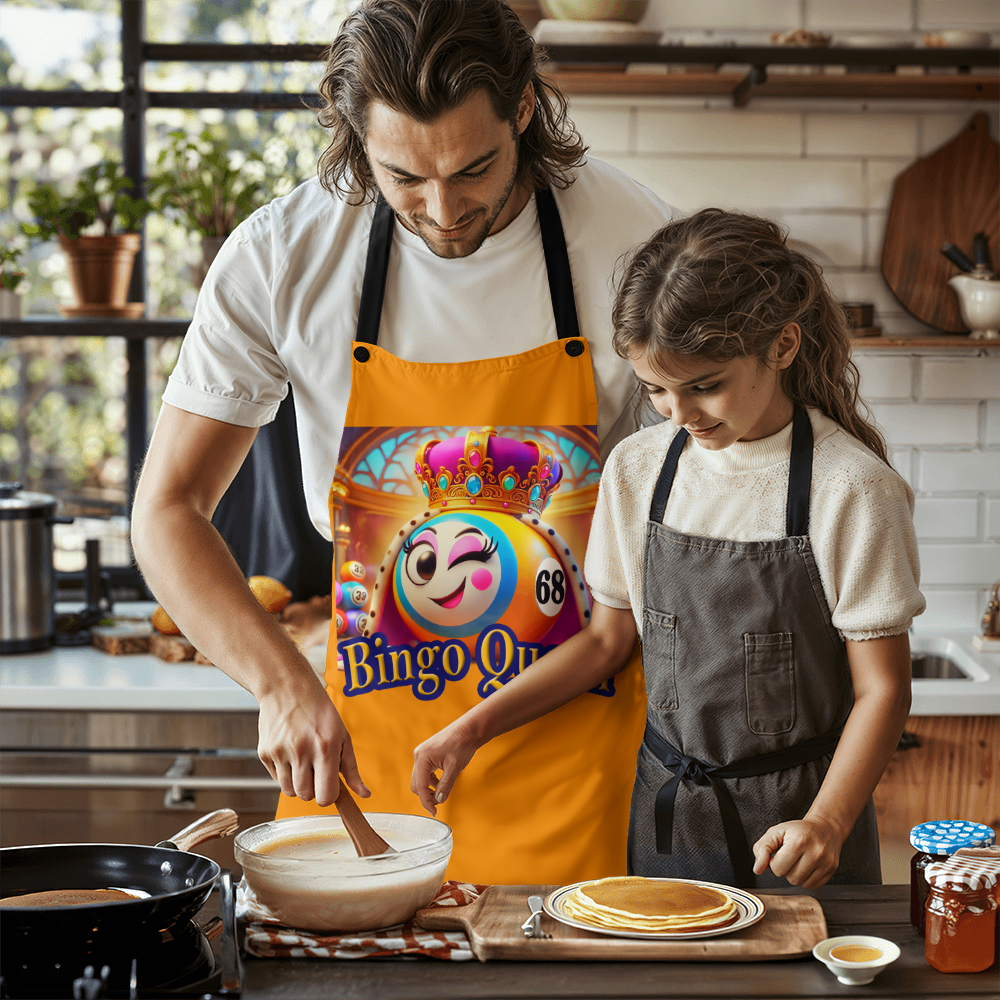 Bingo Queen - Apron - Gift for Her
