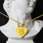 You Are The Stars To My Sky - Engraved Heart Necklace - Gift for Her