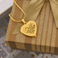 Best Mom Ever - Engraved Heart Necklace - Gift for Mom