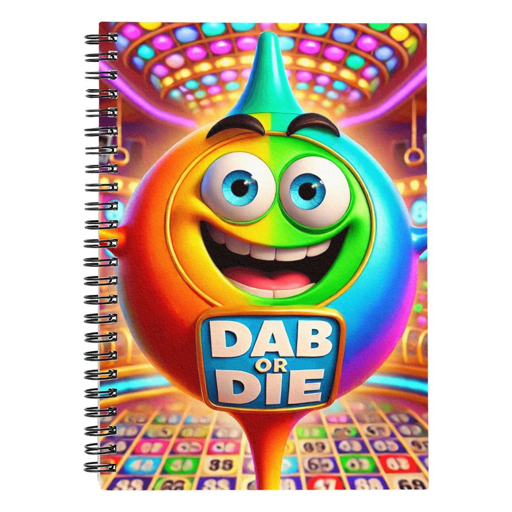 Dab Or Die 02 - Spiral Notebook - Gift for Her - Gift for Him
