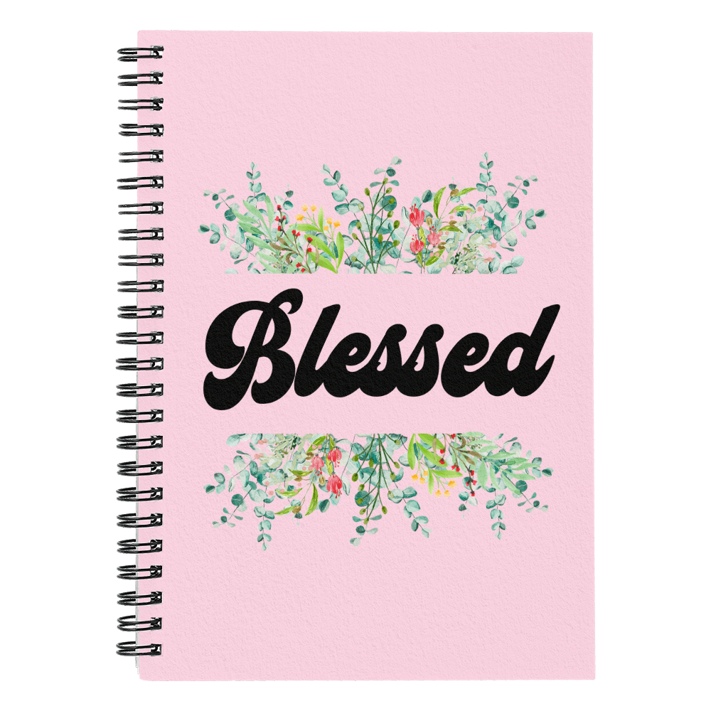 Blessed - Spiral Notebook - Gift for Her