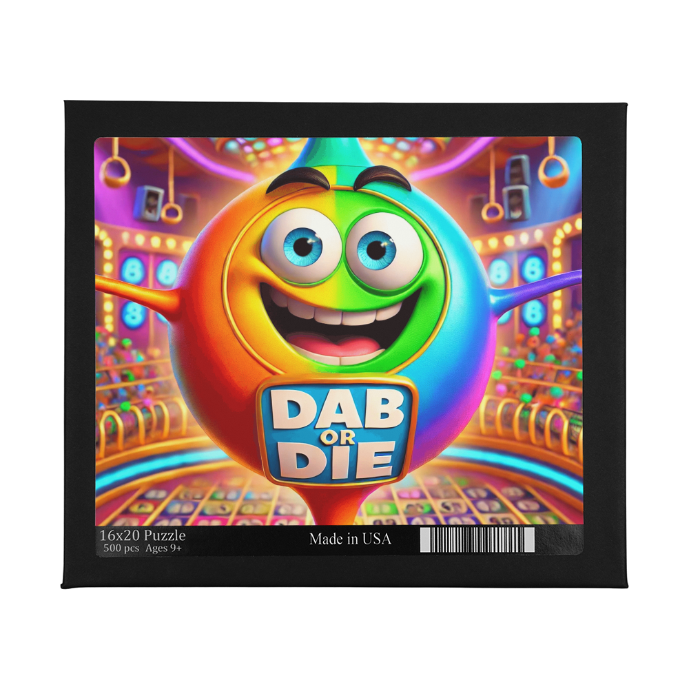 Dab Or Die 02 - 16" x 20" Puzzle (Large)- Gift for Her - Gift for Him