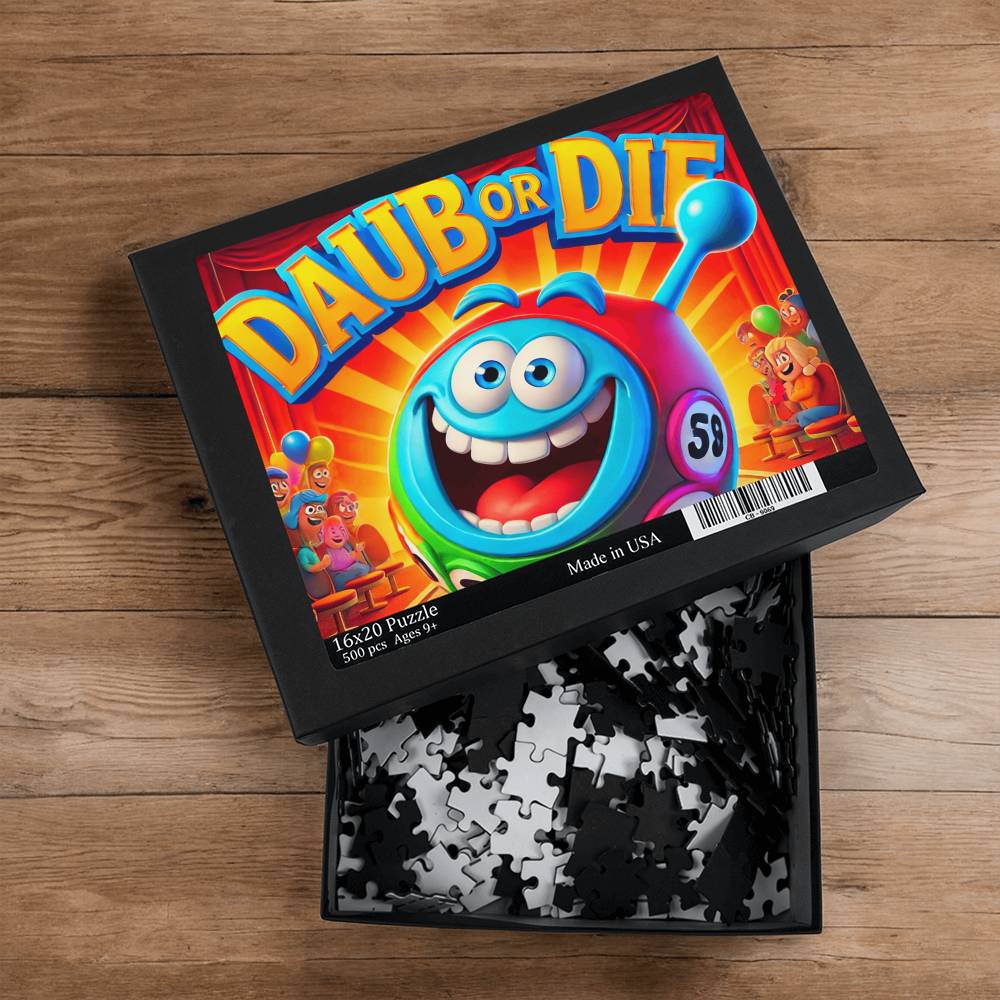 Dab Or Die 03 - 16" x 20" Puzzle (Large)- Gift for Her - Gift for Him