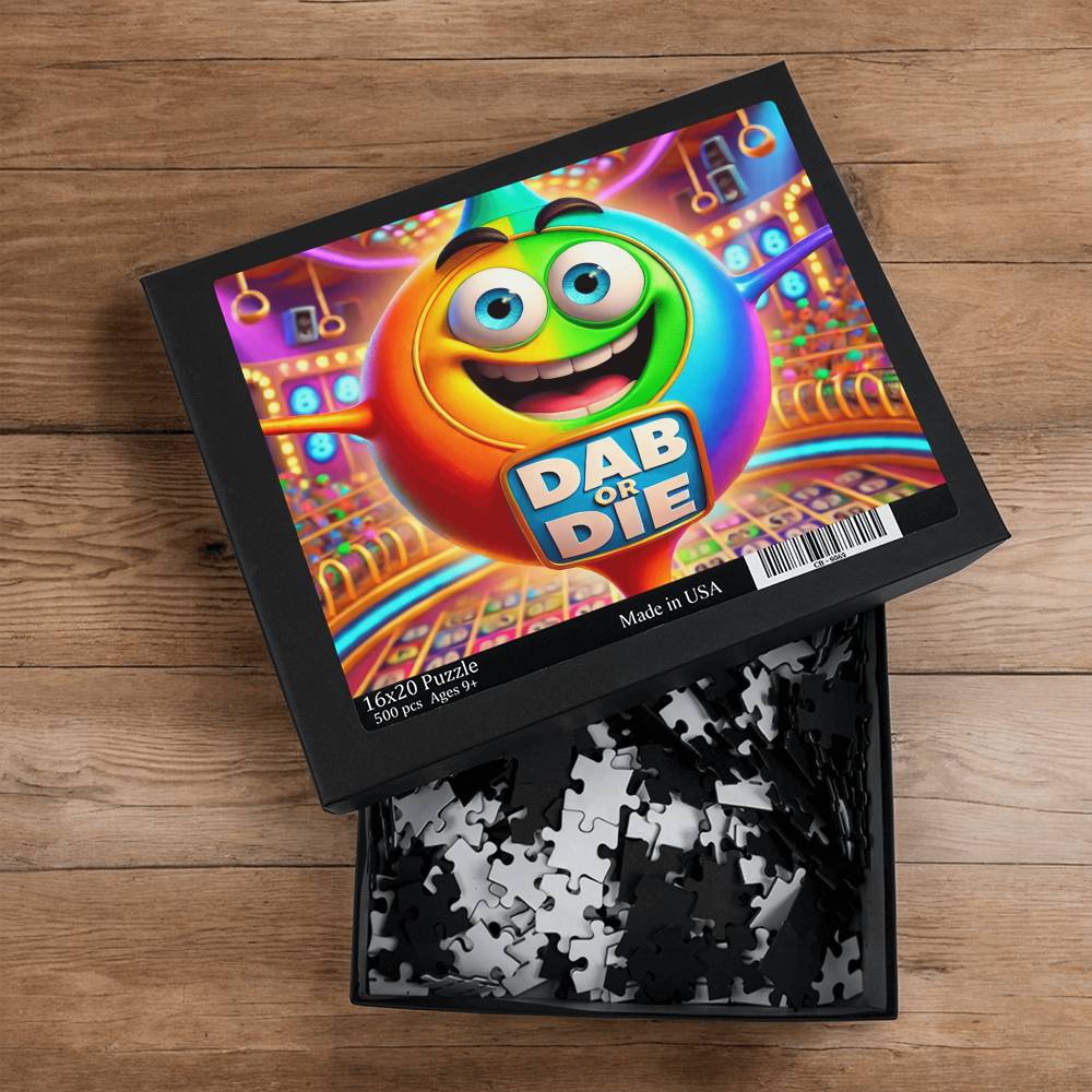 Dab Or Die 02 - 16" x 20" Puzzle (Large)- Gift for Her - Gift for Him