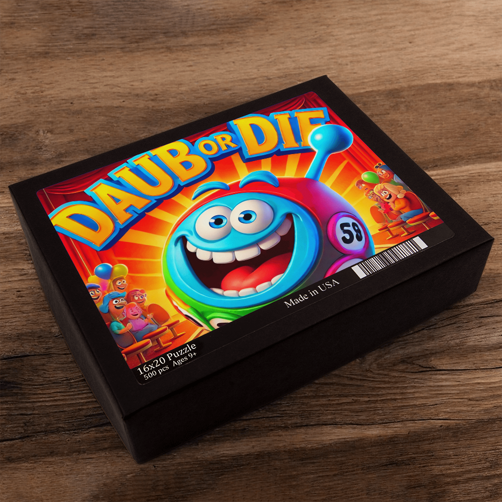 Dab Or Die 03 - 16" x 20" Puzzle (Large)- Gift for Her - Gift for Him