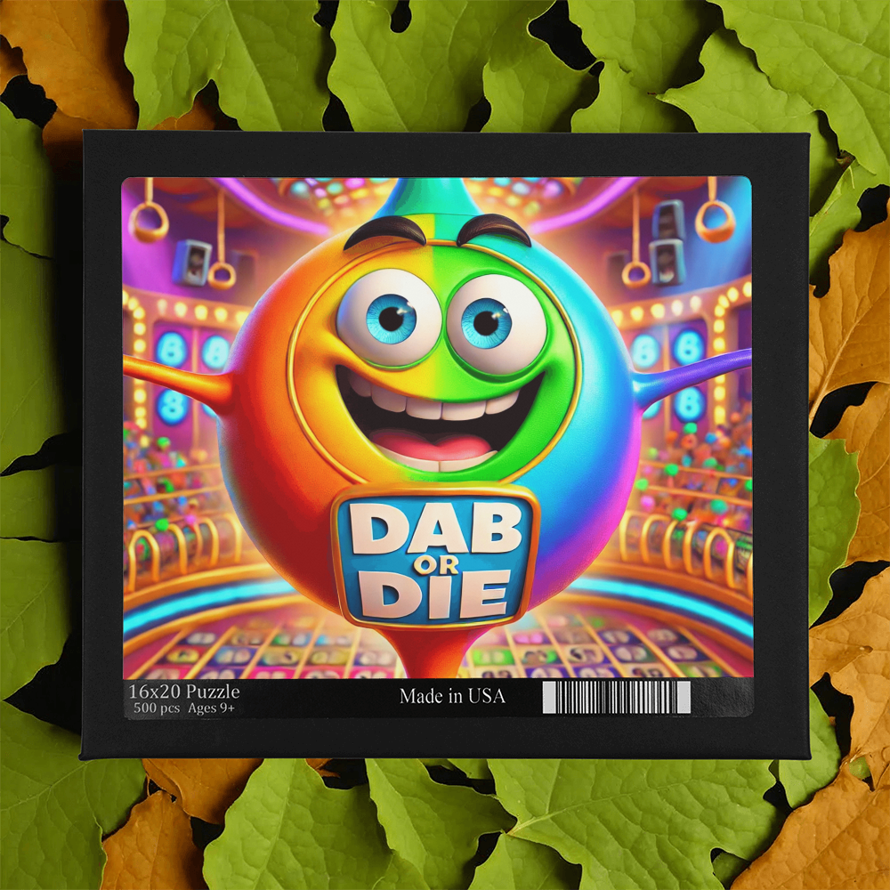 Dab Or Die 02 - 16" x 20" Puzzle (Large)- Gift for Her - Gift for Him
